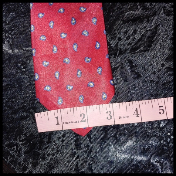 Vintage Envoy Paisley Tie - Picture 3 of 5